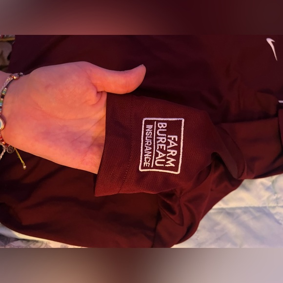 MENS NIKE DRI FIT MAROON SHIRT ✨ size: XL❤️ - Picture 2 of 5